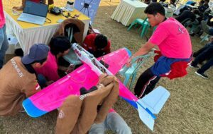 BRB 29, pesawat andalan tim Bayucaraka ITS yang berhasil mengantongi juara kedua pada divisi Fixed Wing