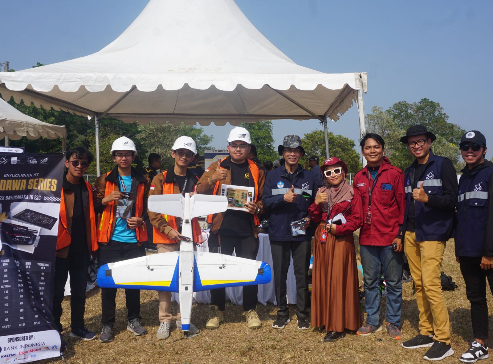 Salah satu inovasi tim Bayucara ITS pada divisi Technology Development, juara pertama subtema Electronic Speed Controller
