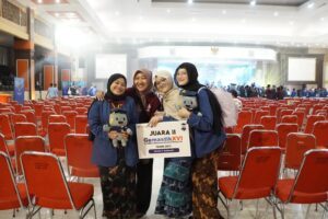 Gambat tim CTRL+S berhasil mencapai juara II dalam ajang Gemastik XVI di kategori Animasi