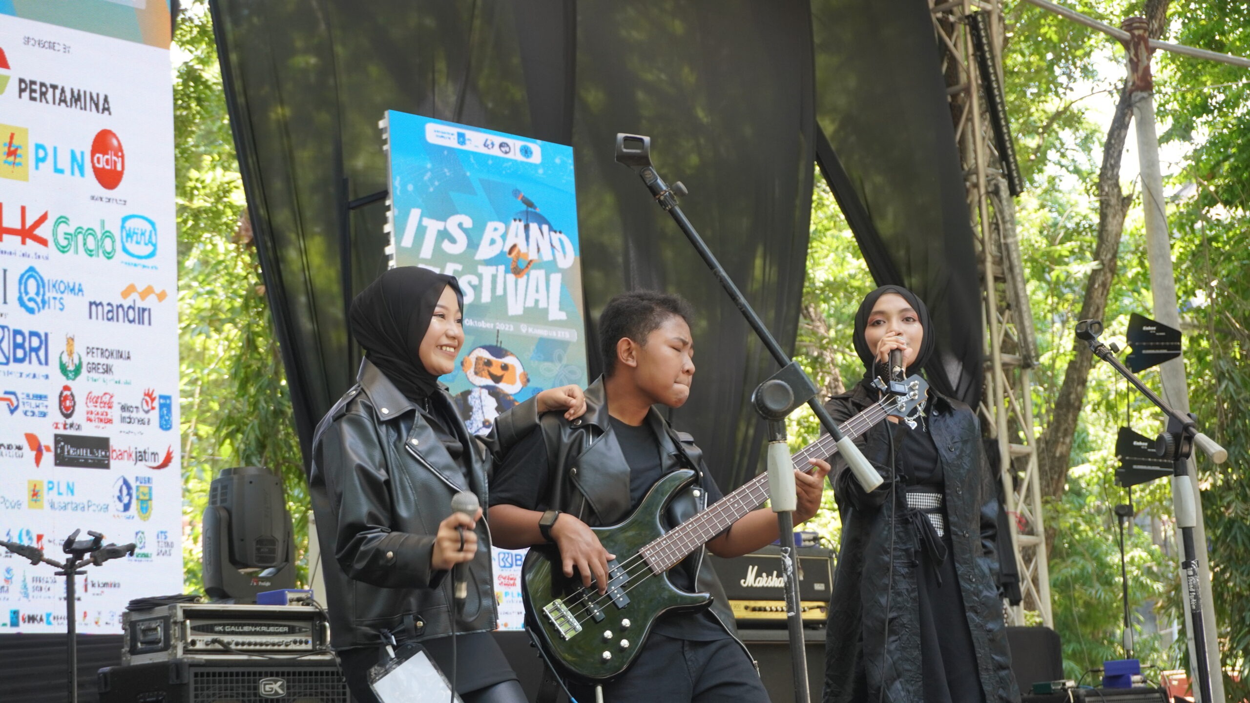 Keseruan peserta ketika tampil pada IBF