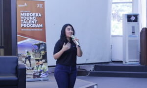 Khansa Karima saat memberi penjelasan terkait program MYTP