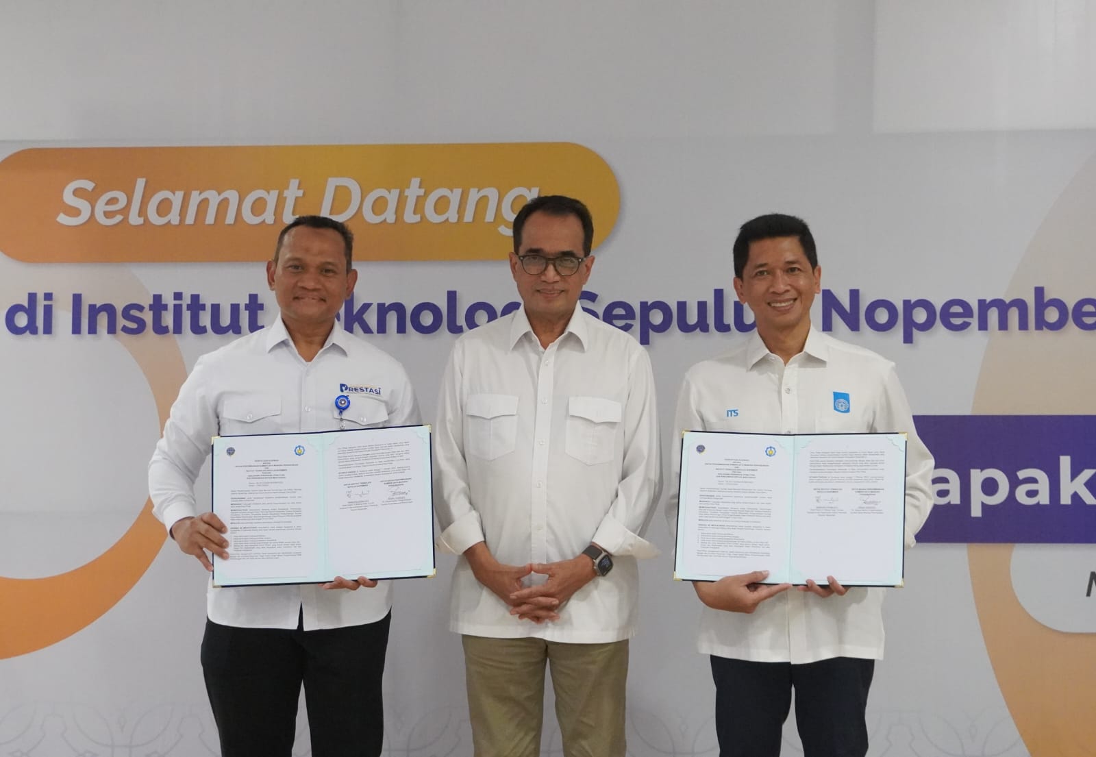 Gambar Penandatanganan LoI ITS dengan BPSDM