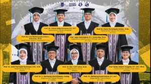 Profesor baru ITS yang dikukuhkan sebagai profesor ke-187 sampai 195