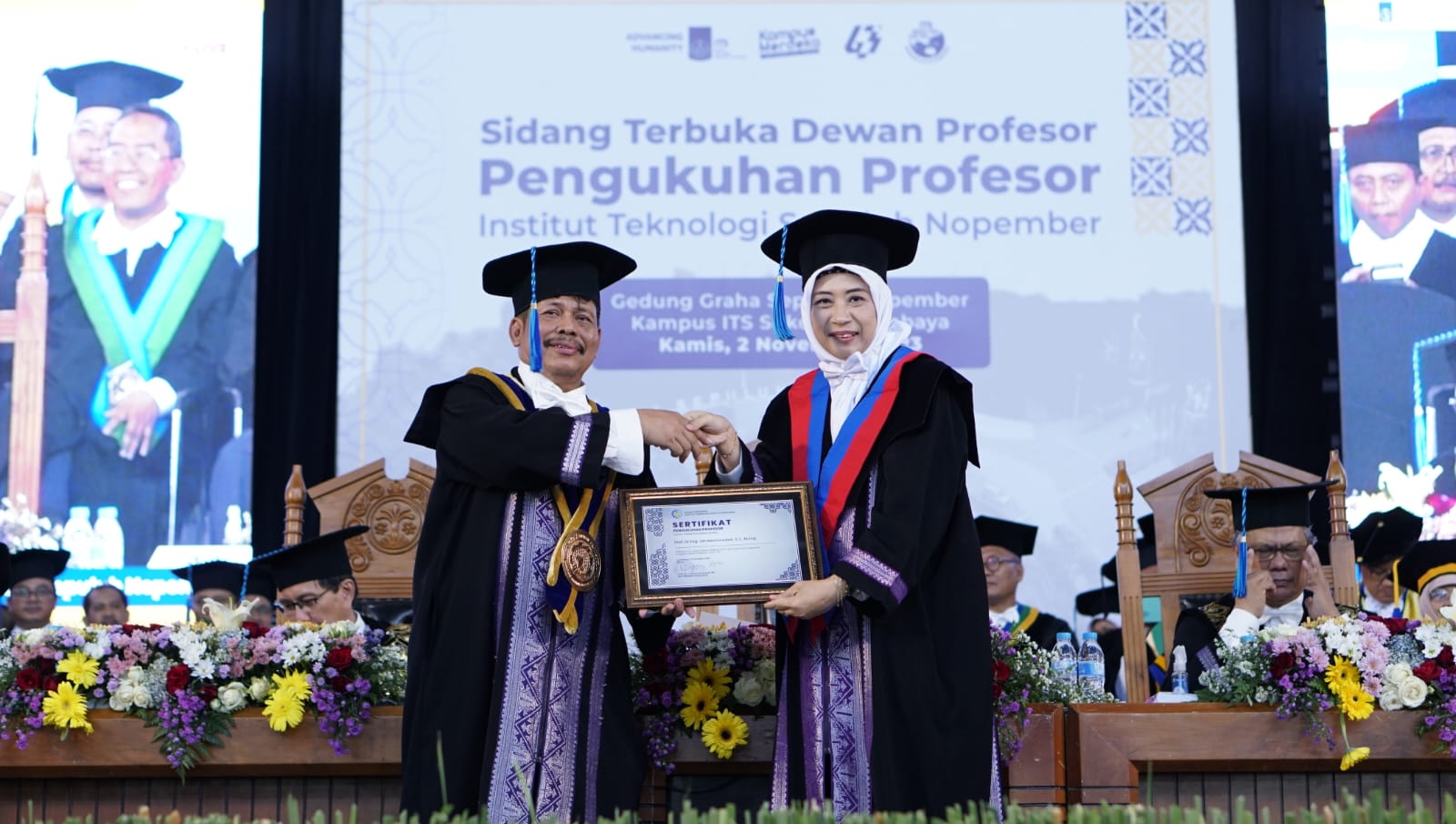 Prof Dr Eng Siti Machmudah ST MEng saat melakukan penelitian di salah satu laboratorium di Tohoku University, Jepang