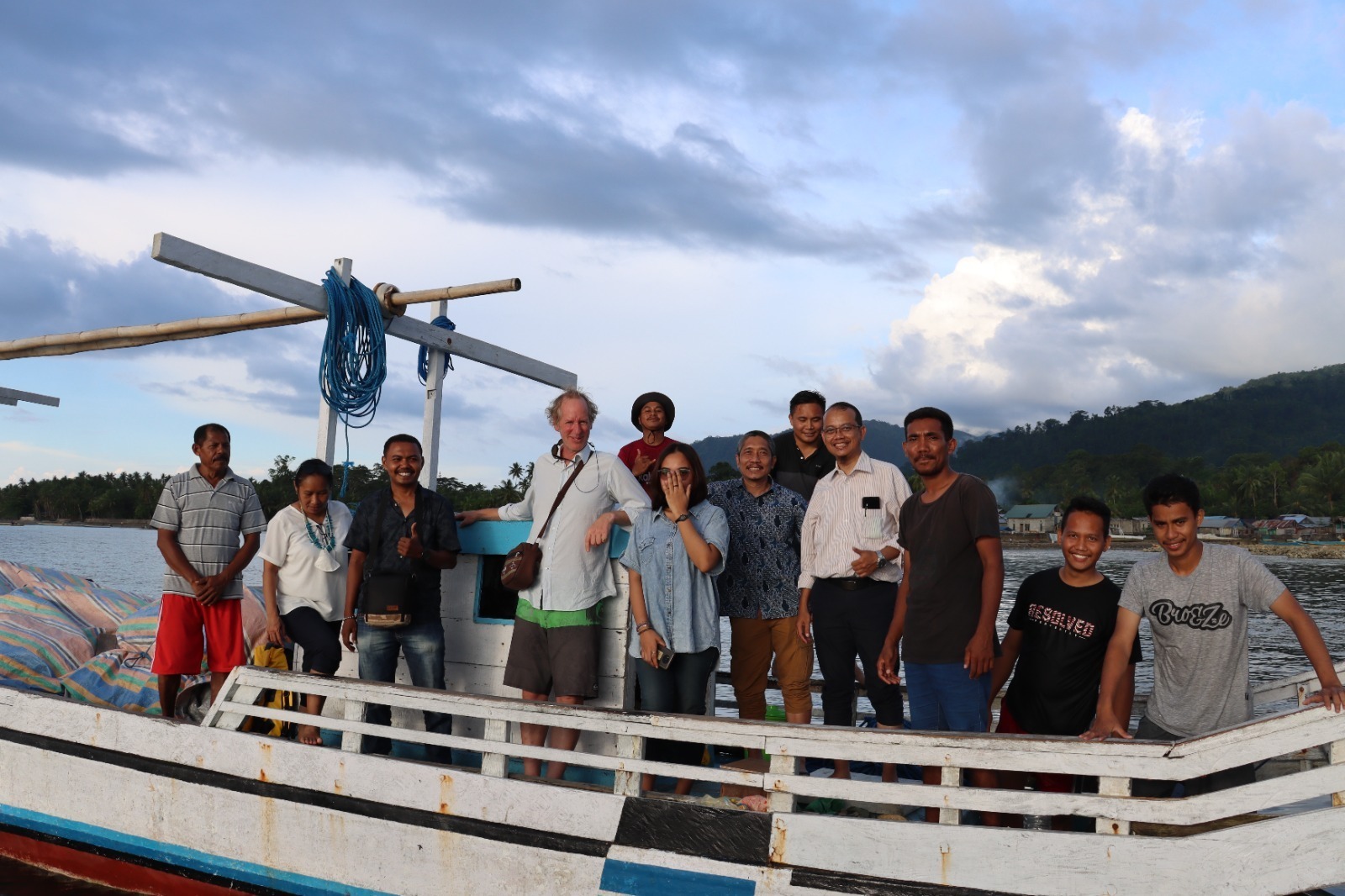 Pelaksanaan uji aplikasi Kora-Kora bersama para nelayan di Ambon, Oktober 2022 lalu