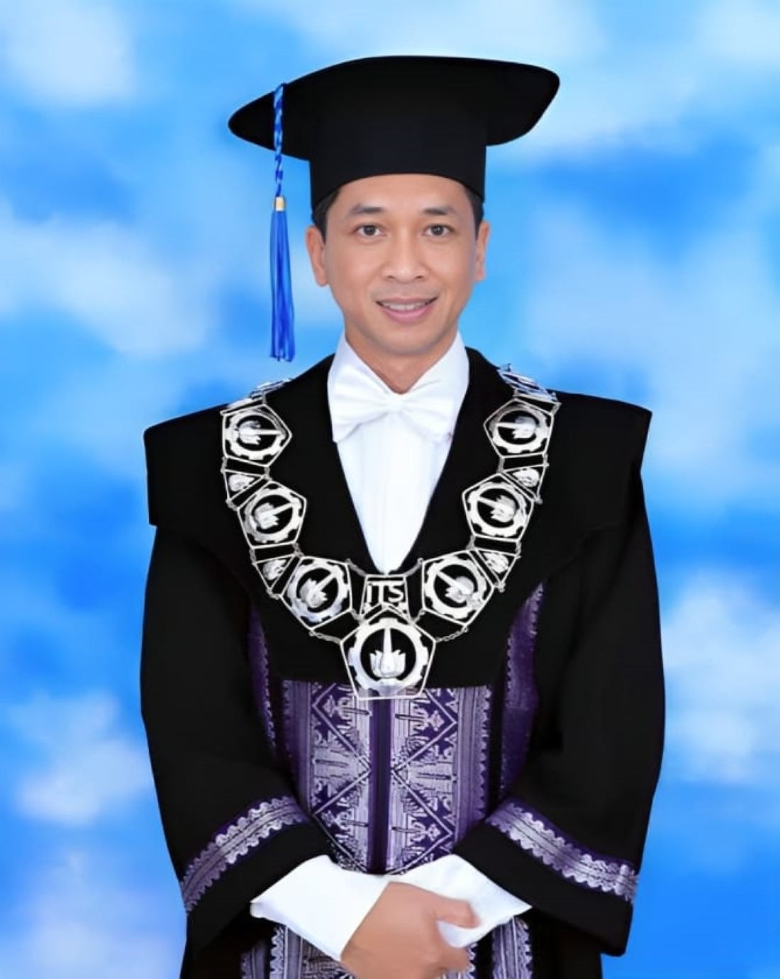 Rektor ITS terpilih periode 2024 - 2029, Ir Bambang Pramujati ST MScEng PhD IPU AEng