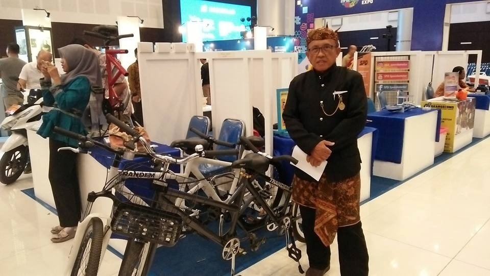 Gambar Trandem Bike besutan Profesor ITS