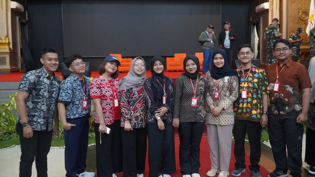 Gambar Ayu sebagai delegasi ITS dalam KKN Kebangsaan 