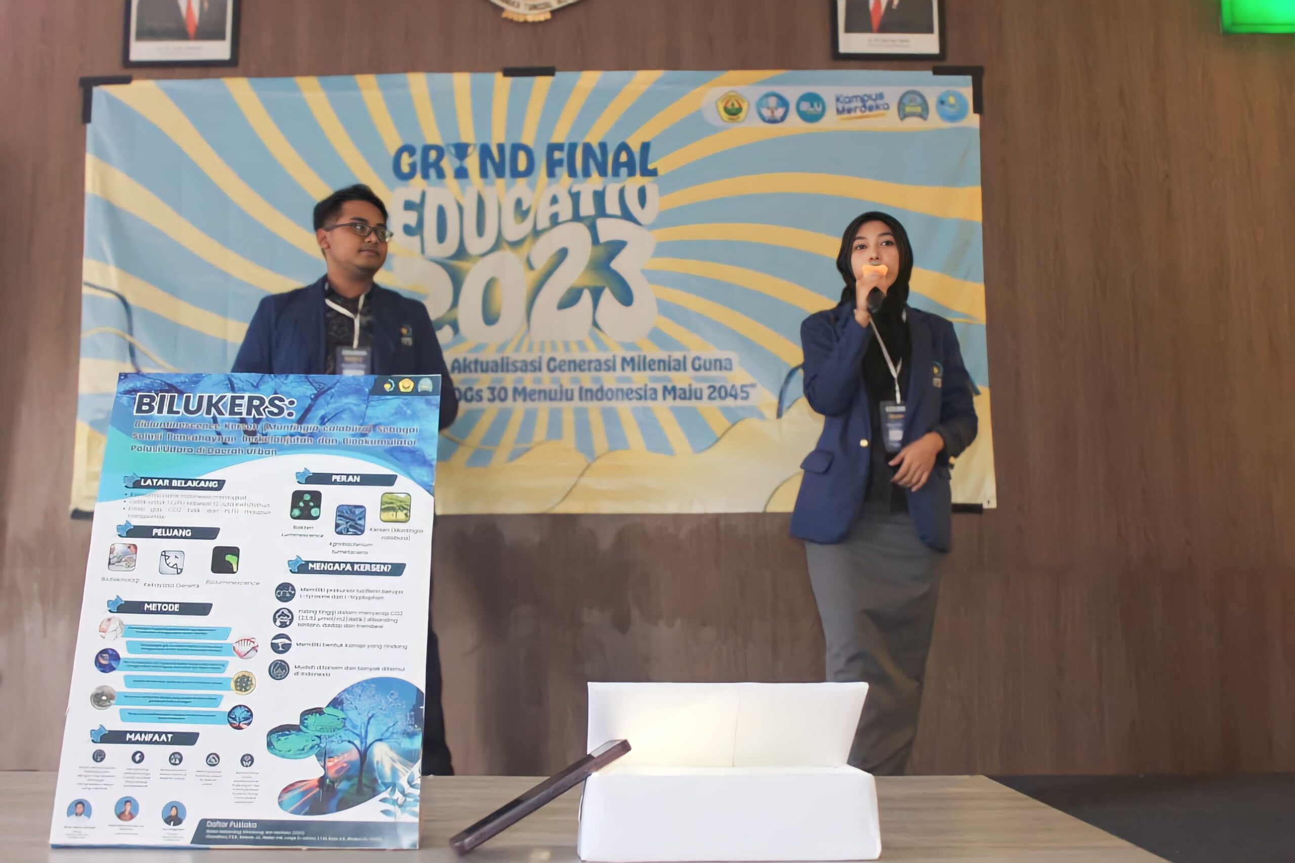 Potret ayu dalam lomba Educative 2023