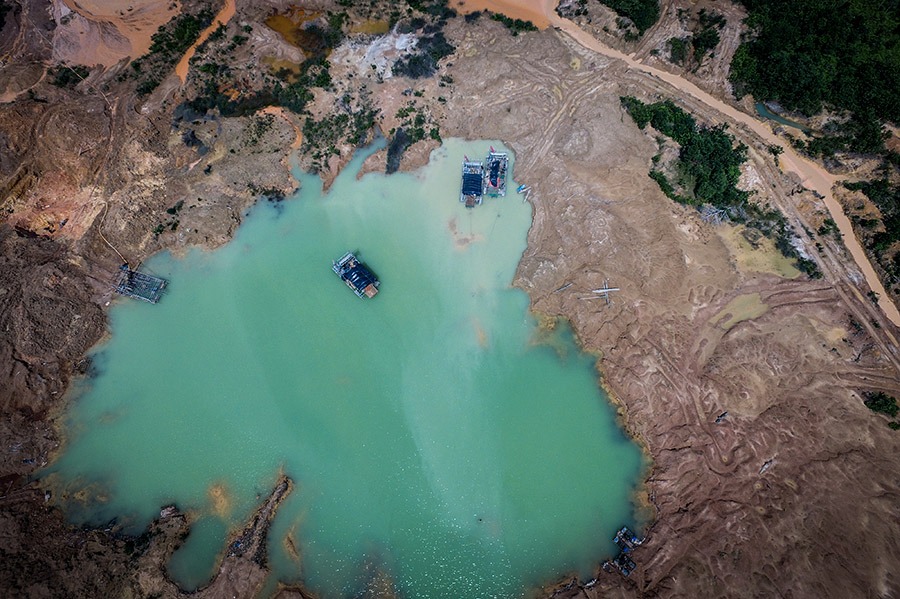 Kolong di Desa Rindik Kabupaten Bangka Selatan