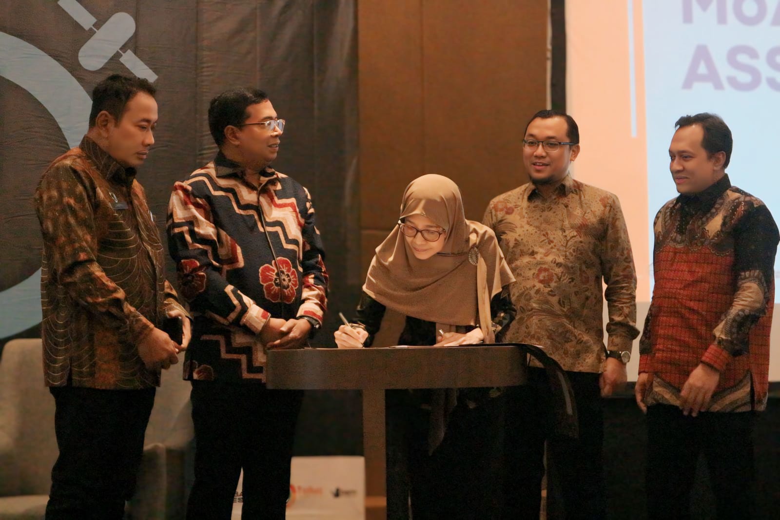 Gambar Perjanjian Kerjasama ITS dengan Kementrian ATR/BPN