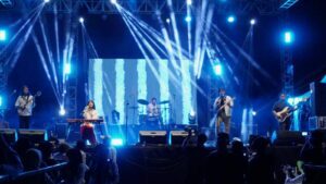 Penampilan Band Reality Club pada UKM Expo 2024