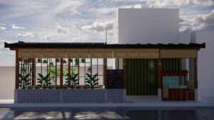 KKN Abmas ITS Rancang Warung Makan Bernuansa Budaya Modern