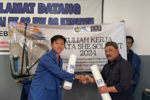 Manfaatkan Air Hujan, KKN ITS Wujudkan Sanitasi Layak