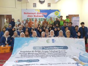 KKN Abmas ITS Bantu Yayasan Hasilkan Air Layak Minum