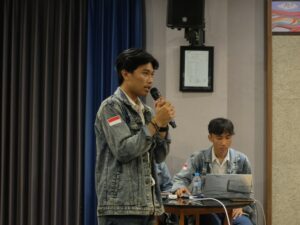 Ketua BEM FTK ITS Bhatara Arundaya Fattahillah Astratamandaru