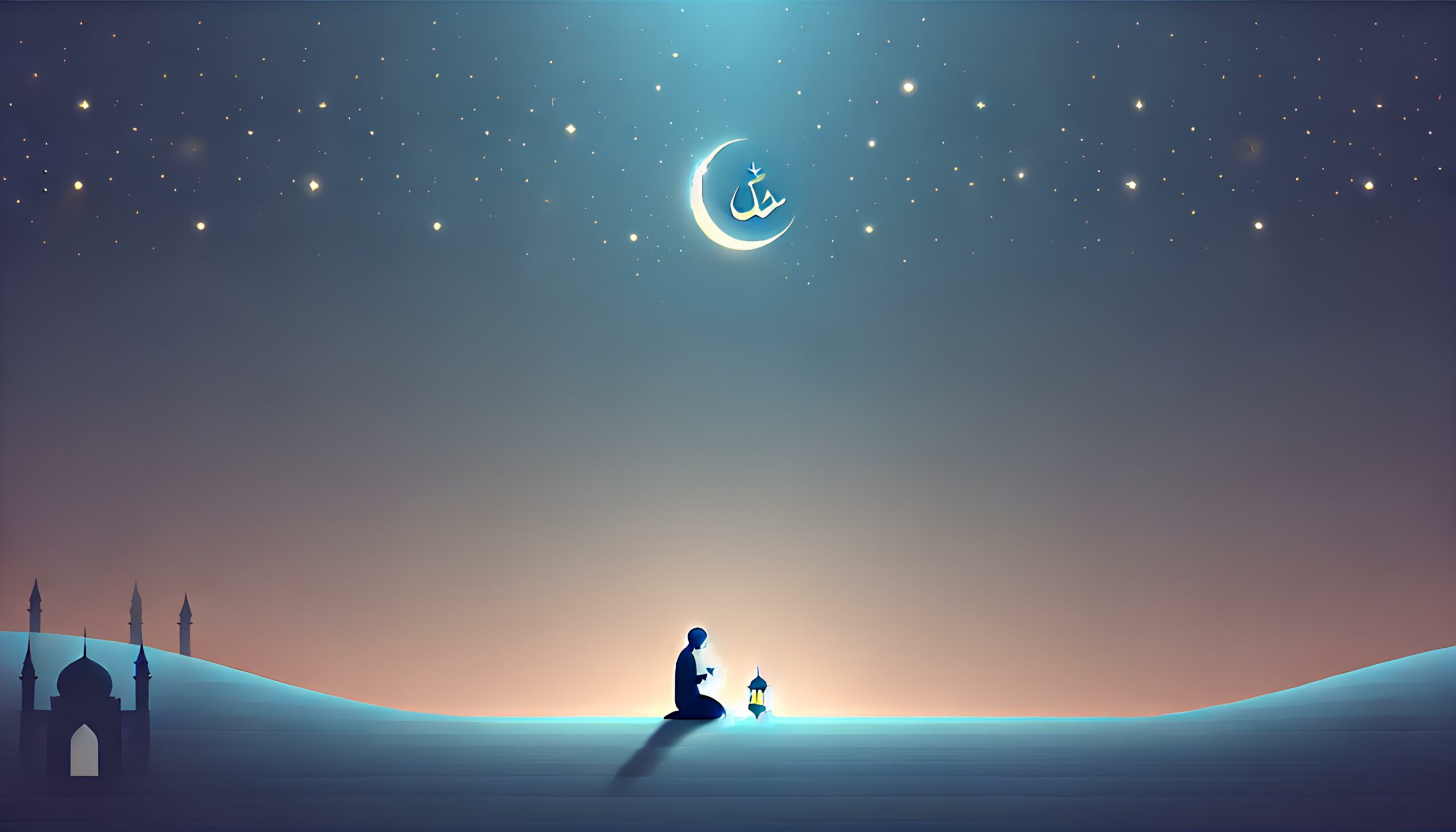 Ilustrasi malam Lailatul Qadar