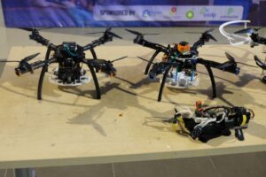 Soero-Yin dan Soero-Yang hasil dari inovasi tim Bayucaraka ITS yang siap bertanding di kategori D1 SAFMC 2025