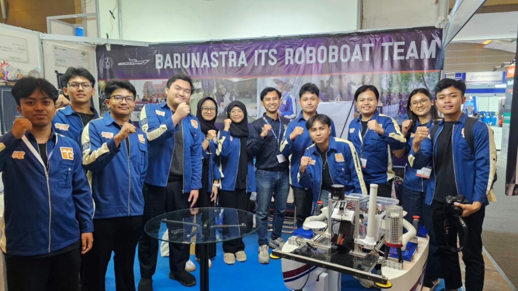 Gambar Tim riset kapal autonomous Barunastra ITS meramaikan ekshibisi INAMARINE 2025