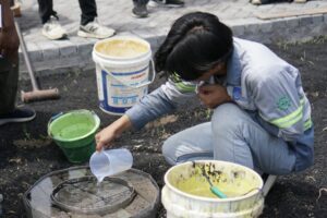 ITS Kembangkan Paving Anti-banjir, Sebuah Solusi Ramah Lingkungan