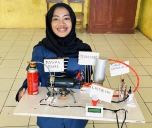 Berdayakan Pendidikan Energi, Mahasiswa ITS Gagas Maket Interaktif Panas Bumi
