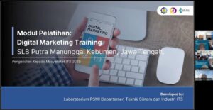 Dorong Kemandirian SLB, ITS Perkuat Pemasaran Digital Unit Usaha Sekolah