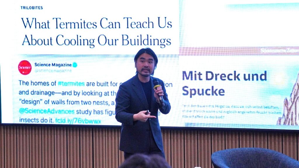 Peneliti sekaligus influencer Dr Bagus Putra Muljadi saat menjelaskan materi mengenai penguatan ekosistem riset interdisipliner yang berdampak