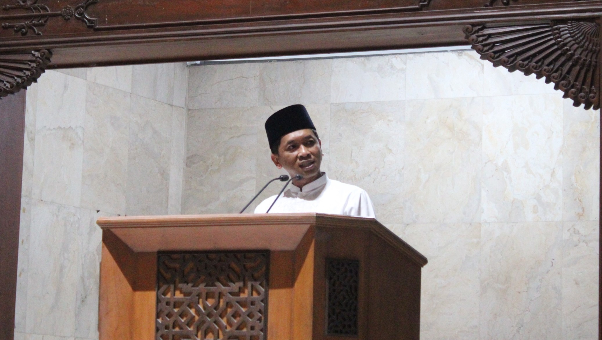 Gambar Ramadhan di Kampus (RDK) ke-47 yang dibuka oleh Rektor ITS Prof Dr (HC) Ir Bambang Pramujati ST MSc Eng PhD