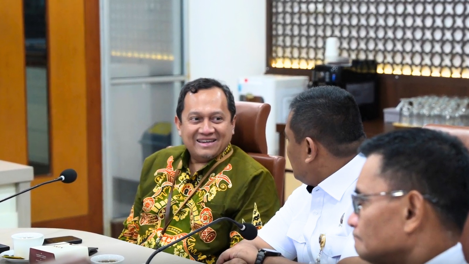 Wakil Rektor IV ITS  Prof Muhamad Hatta ST MSi PhD dalam audiensi bersama Dewan Pertahanan Nasional