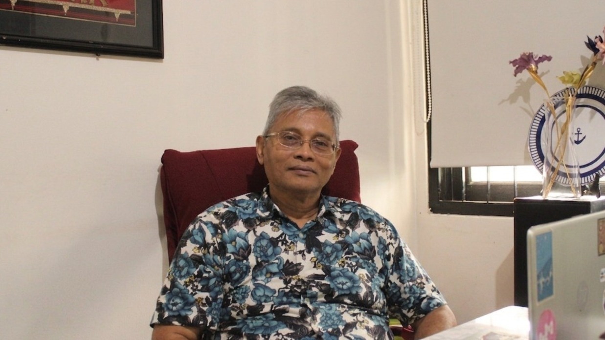 Kepala Pusat Studi PIKP ITS Dr Ir Arman Hakim Nasution MEng memaparkan kondisi geopolitik saat ini dan merekomendasikan strategi yang harus diusung ke depan