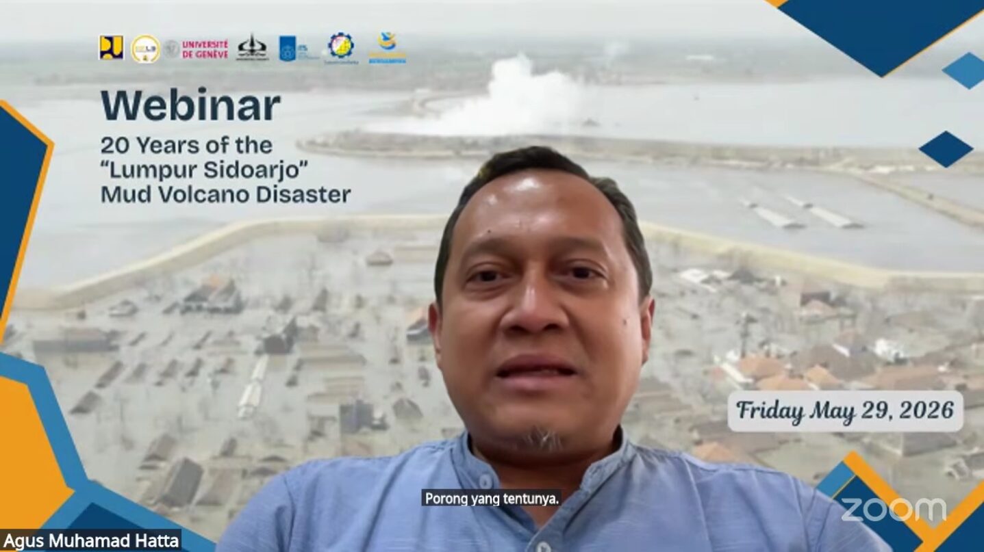 Sambutan Wakil Rektor IV Bidang Riset, Inovasi, Kerja Sama, dan Kealumnian ITS Prof Agus Muhamad Hatta ST MSi PhD saat membuka acara