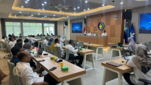 Gambar sosialisasi Pemilahan Sampah ITS yang Diadakan di Ruang Sidang Senat lantai 1 Gedung Rektorat ITS
