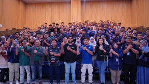 Gambar Antusiasme peserta pelatihan Smart and Safety Riding Training