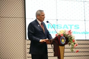 Direktur Eksekutif COMSATS Dr Mohammad Nafees Zakaria menekankan pentingnya pemanfaatan teknologi baru secara bertanggung jawab dalam COMSATS-ITS Conference