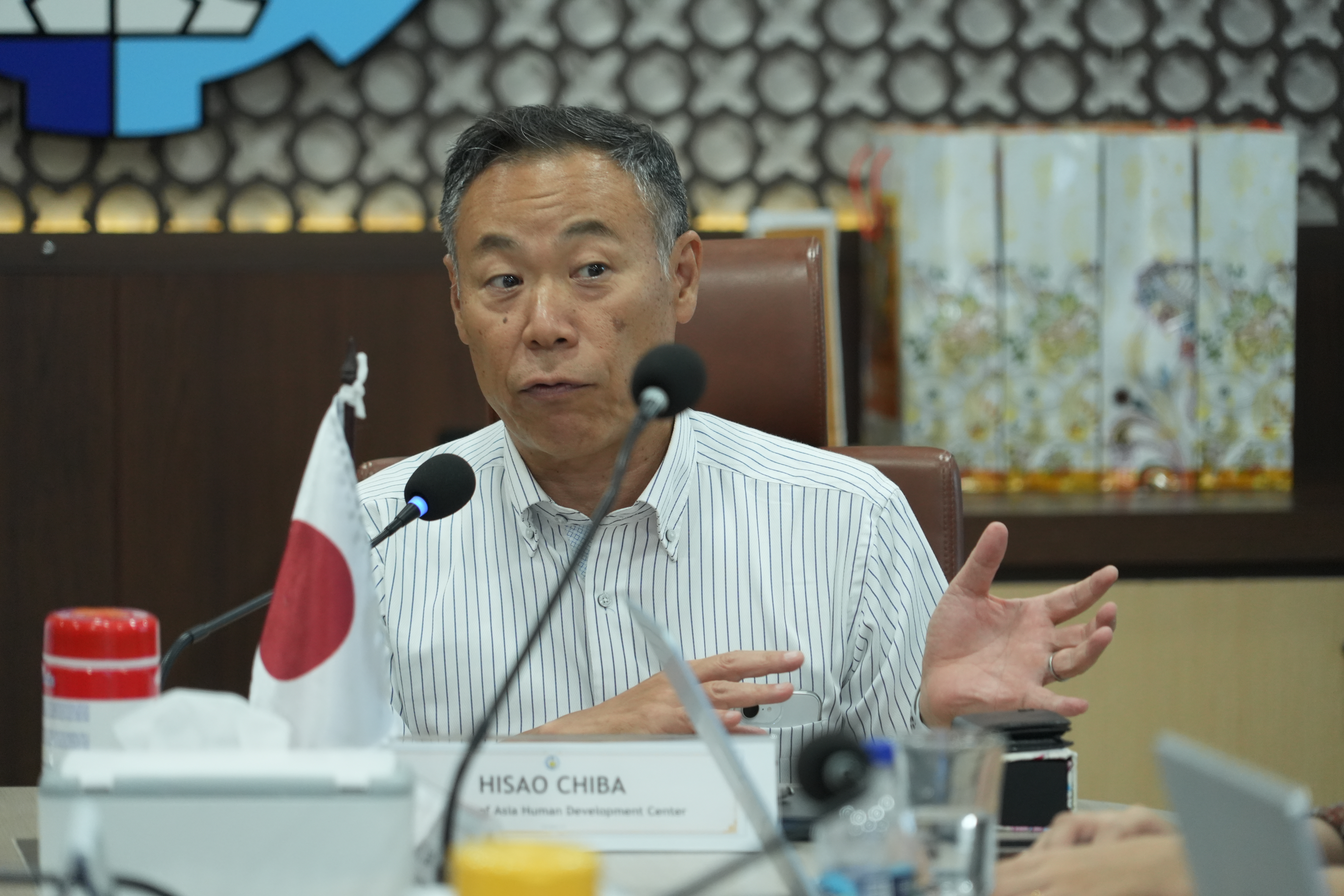 Prof Hisao Chiba menanggapi program action plan milik ITS