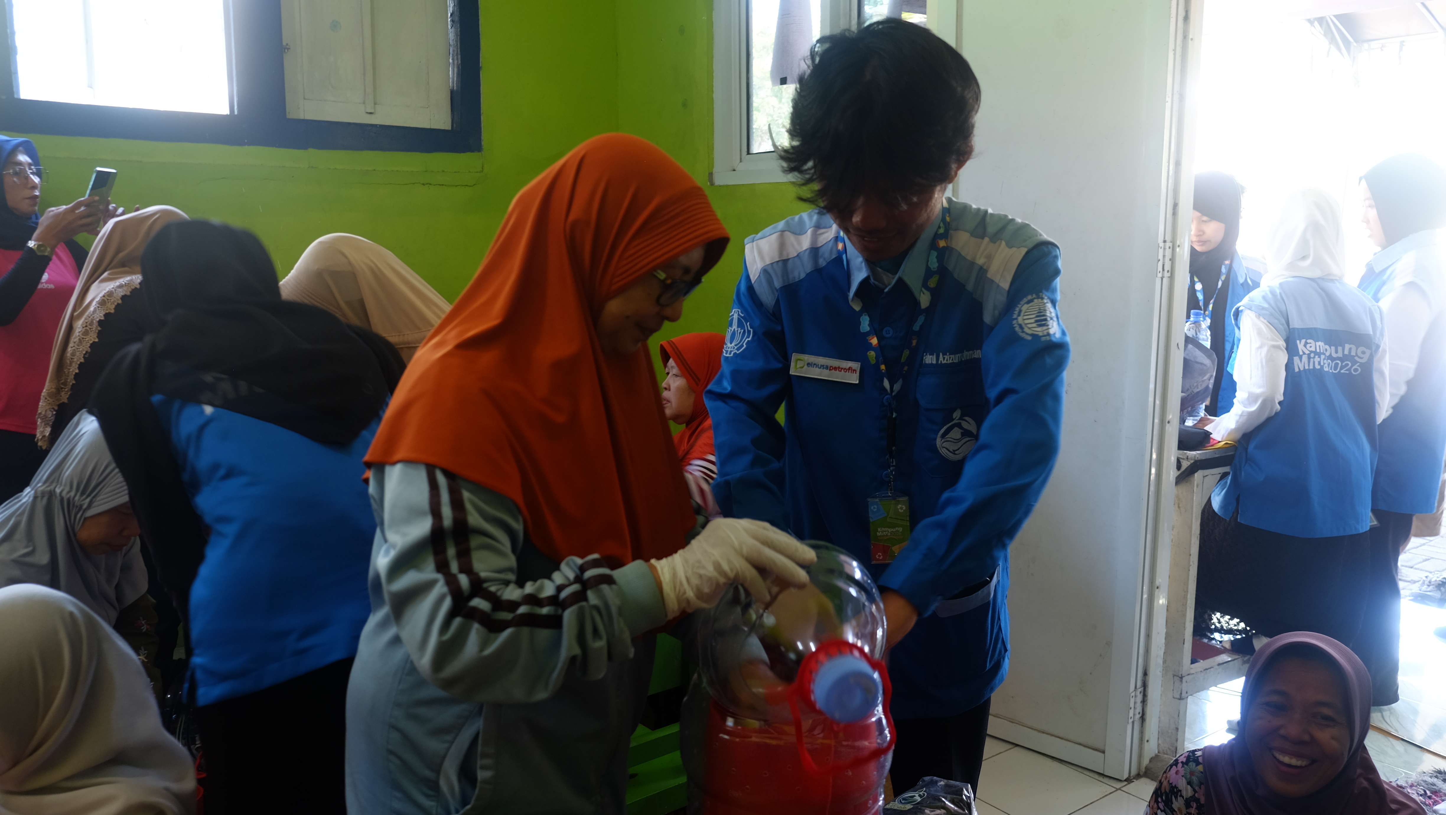 Pembuatan galon takakura