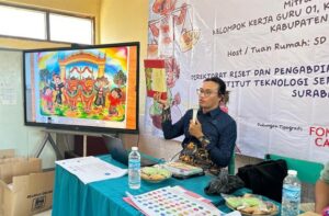 Tingkatkan Kompetensi Guru SD di Madura, Tim PISN ITS Hadirkan Pelatihan Mewarnai Berbasis Ilustrasi Budaya Madura