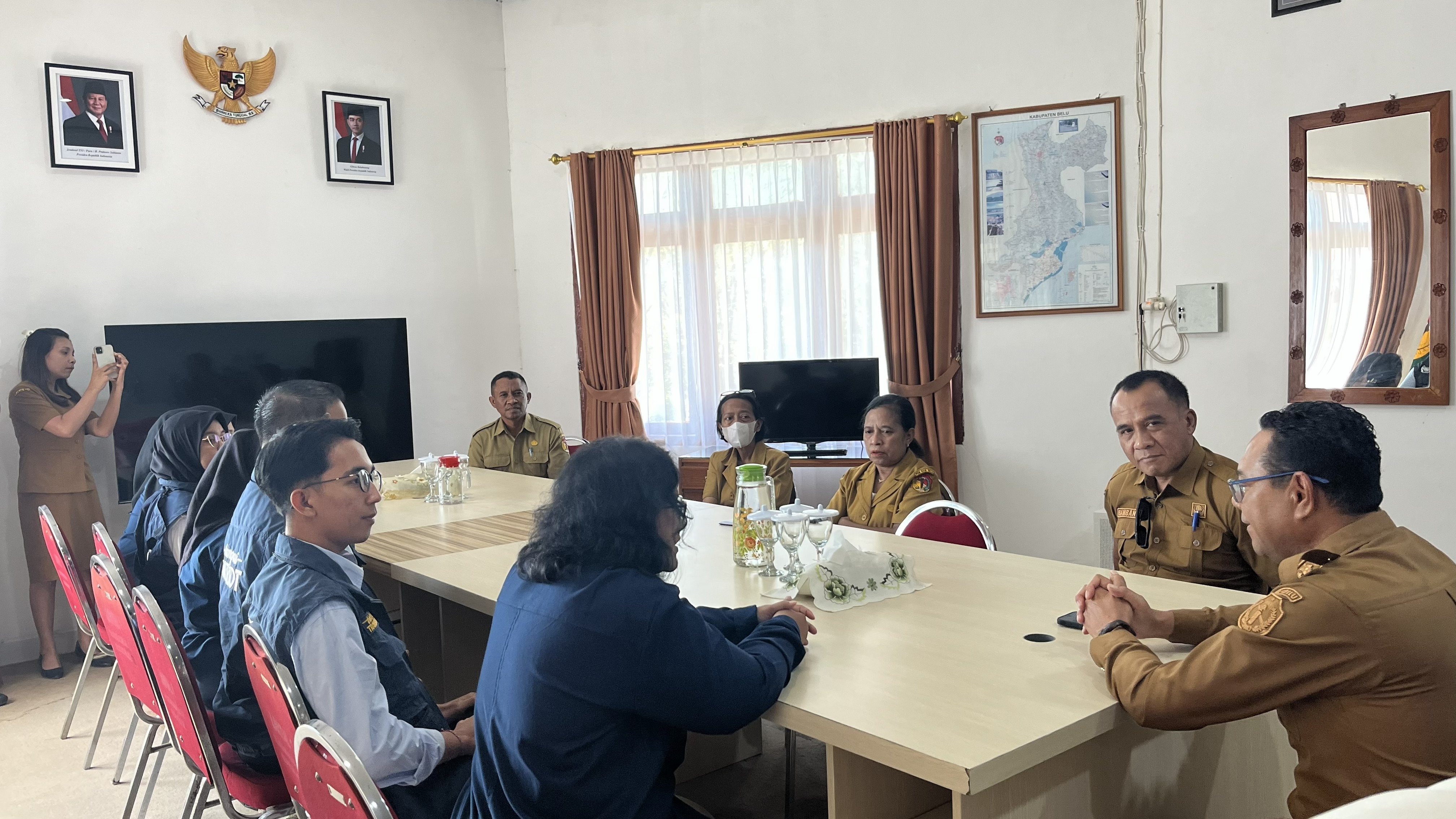 Audiensi TEP 24 ITS 2026 dengan Wakil Bupati Belu, NTT