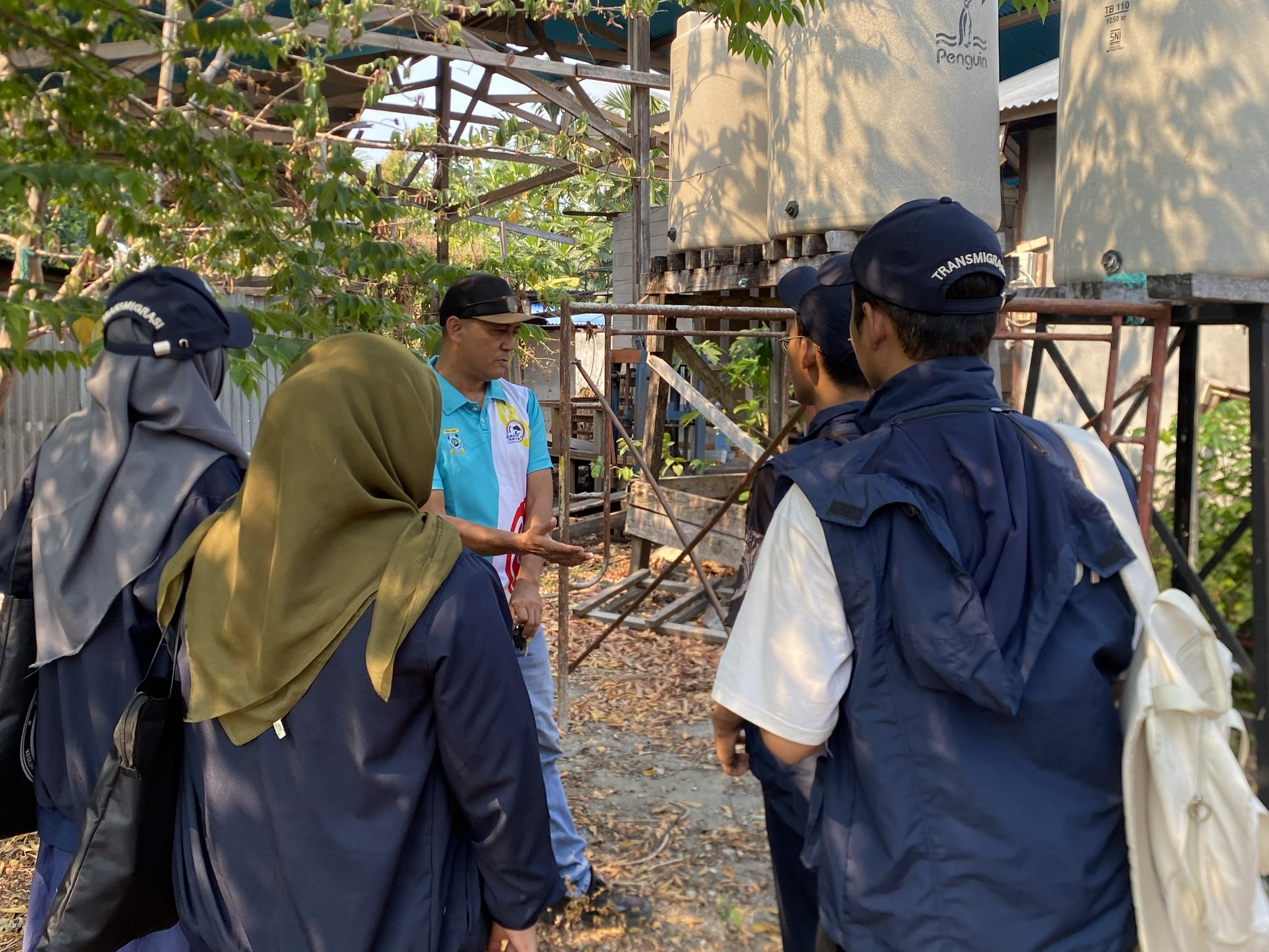 TEP 1 ITS lakukan peninjauan lokasi untuk instalasi teknologi tepat guna filter air