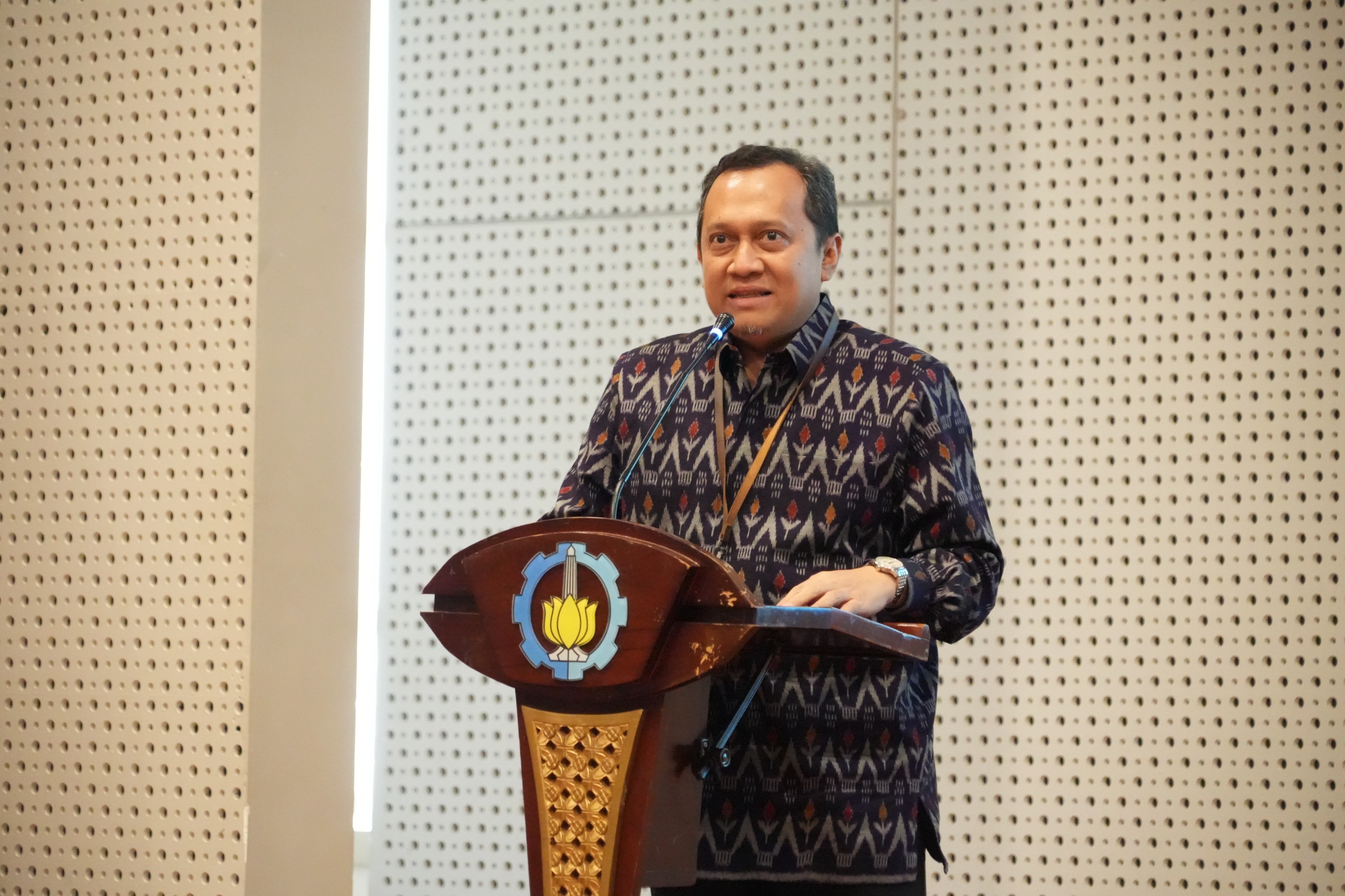 Wakil Rektor IV ITS Prof Agus Muhamad Hatta apresiasi giat capacity building yang diselenggarakan oleh LPDA ITS