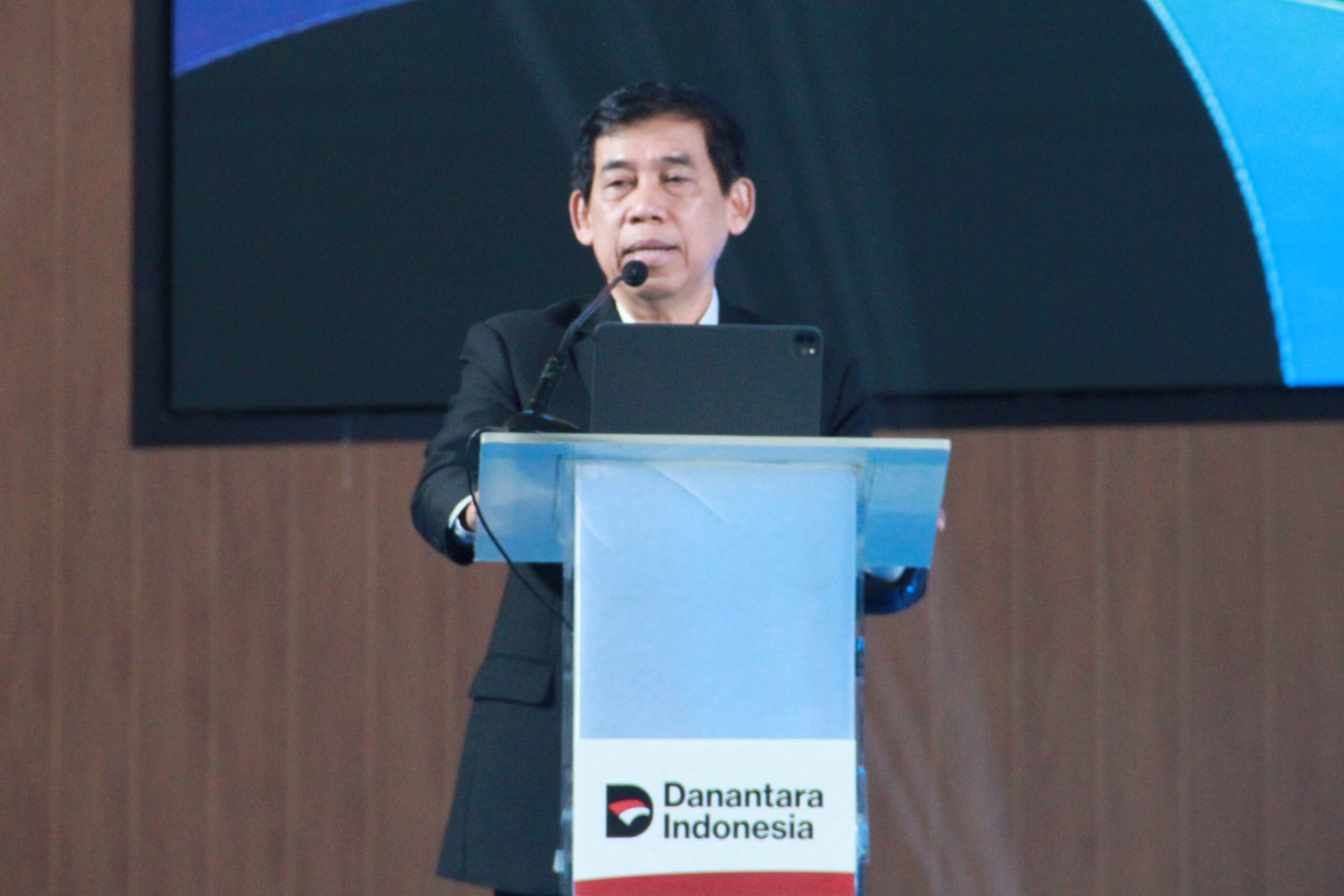 Managing Director Technology Advancement Danantara Indonesia Dwi Susanto PhD saat memberikan sambutan pada Pelatihan Semikonduktor bersama Arm untuk Talenta Indonesia