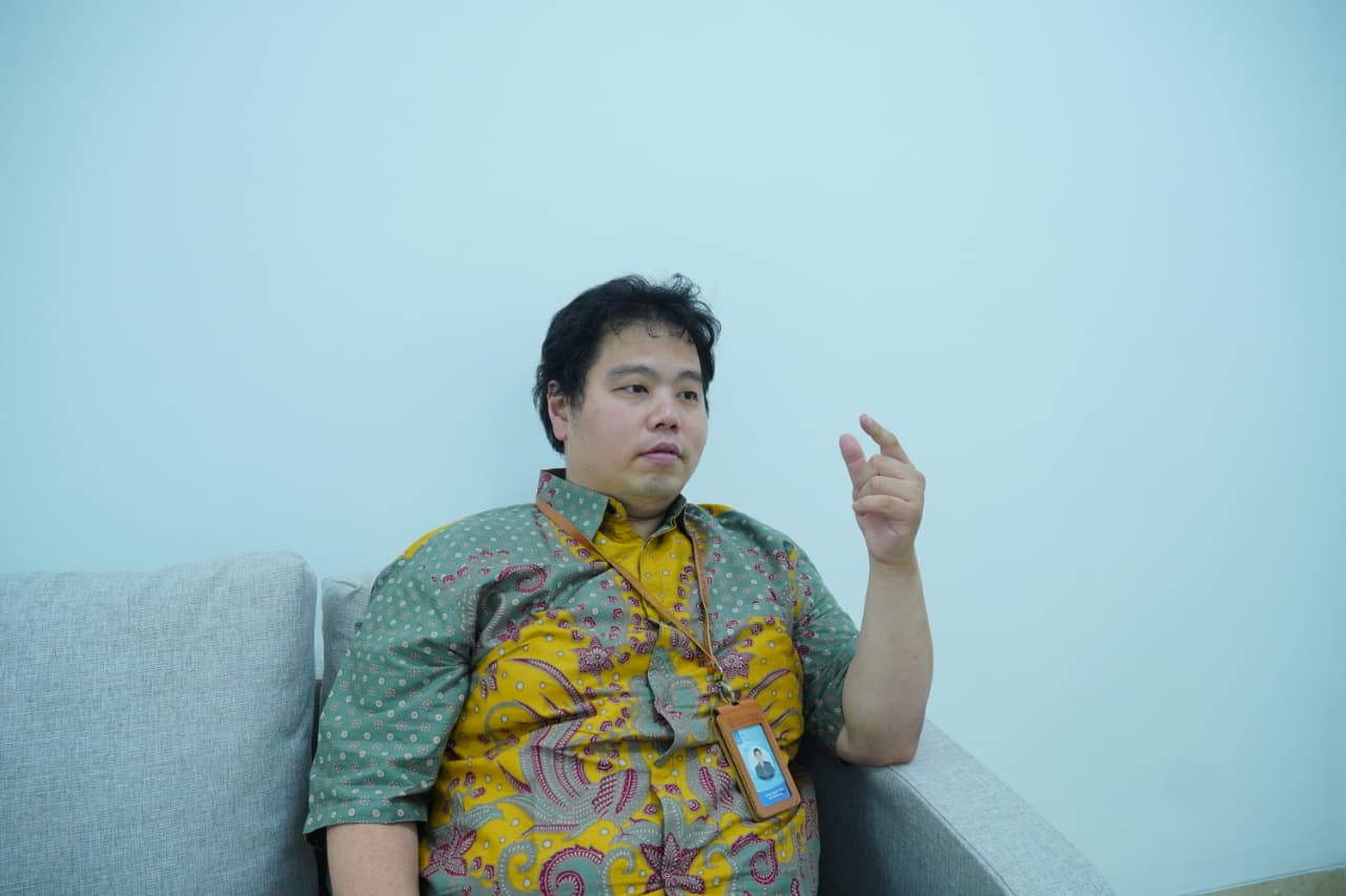 Spesialis penyakit dalam ITS dr Edwin Nugroho Njoto MIPH MHM SpPD menjelaskan berbagai gejala influenza A