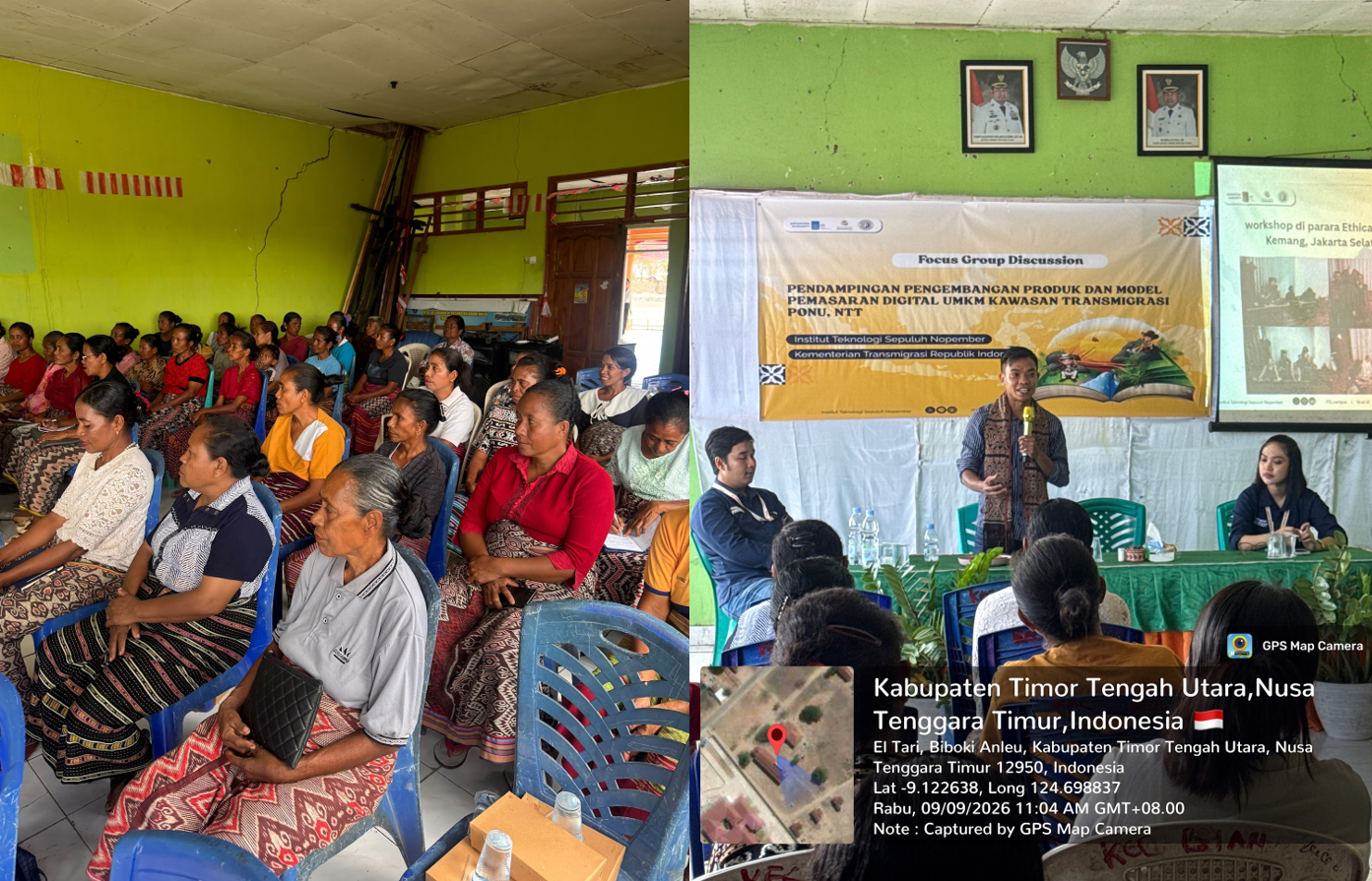 Pelatihan dan FGD dengan mendatangkan seorang pengusaha muda sekaligus pengelola Biboki Art, Robert