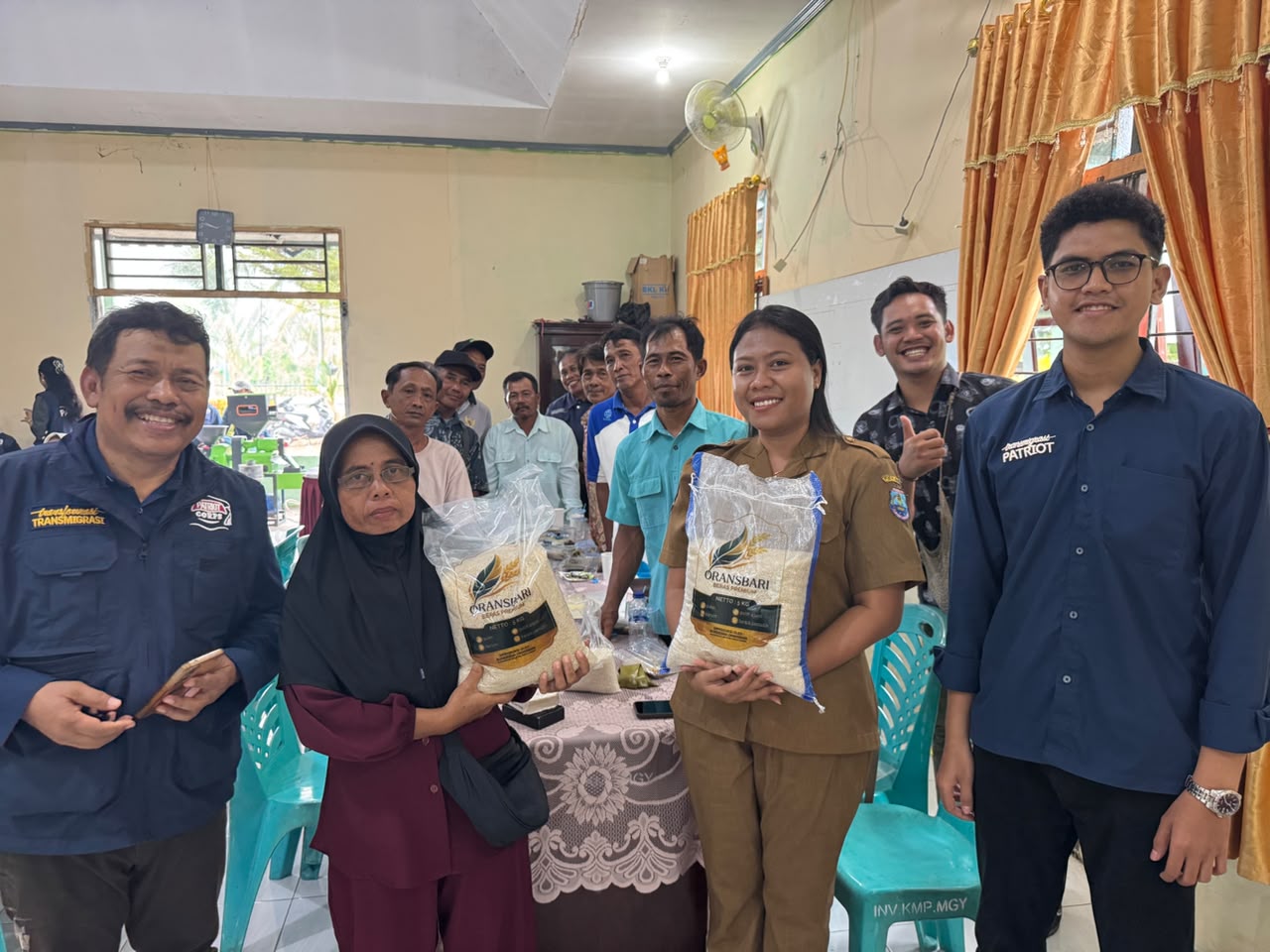 Tim mendorong peningkatan kualitas mutu beras di Distrik Oransbari menjadi beras premium yang memiliki nilai jual lebih tinggi