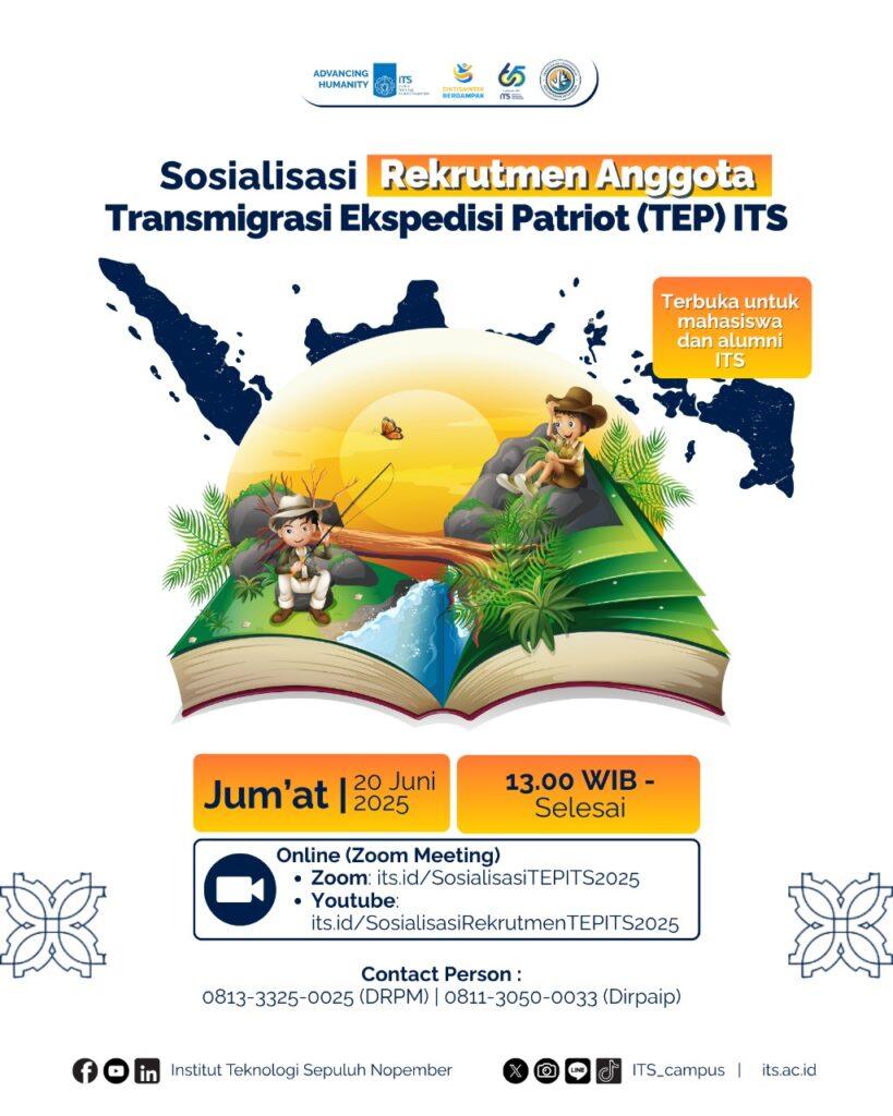 Sosialisasi Rekrutmen Anggota TEP ITS 2025