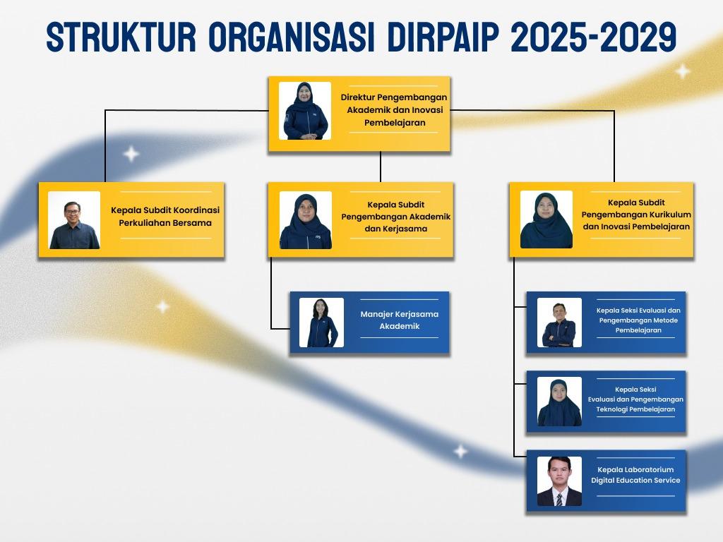 Struktur Organisasi Dirpaip IN