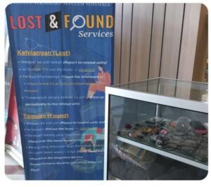 Lost and Found Service at ITS Library: A Secure Solution for Returning Left-Behind Items