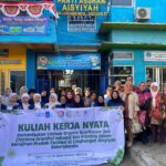 KKN Abmas ITS Olah Limbah Daun Jati Jadi Produk Eco Printing Bernilai Ekonomi