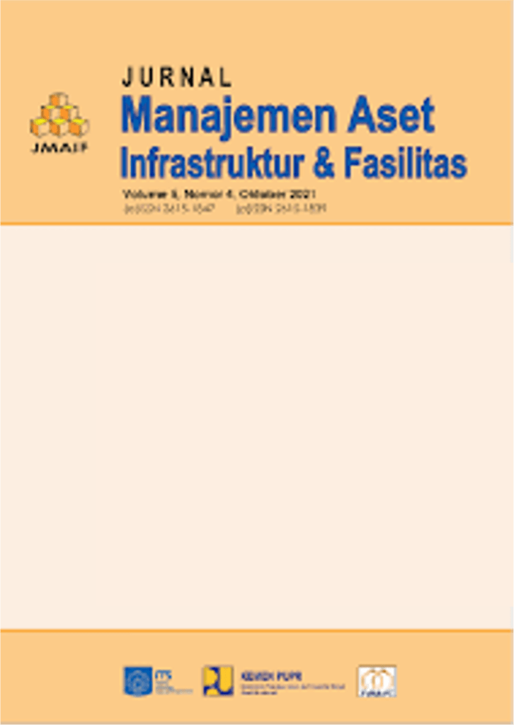 Jurnal Manajemen Aset Infrastruktur dan Fasilitas