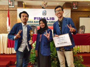 Juara Harapan II lomba Karya Tulis Ilmiah Tahun 2019